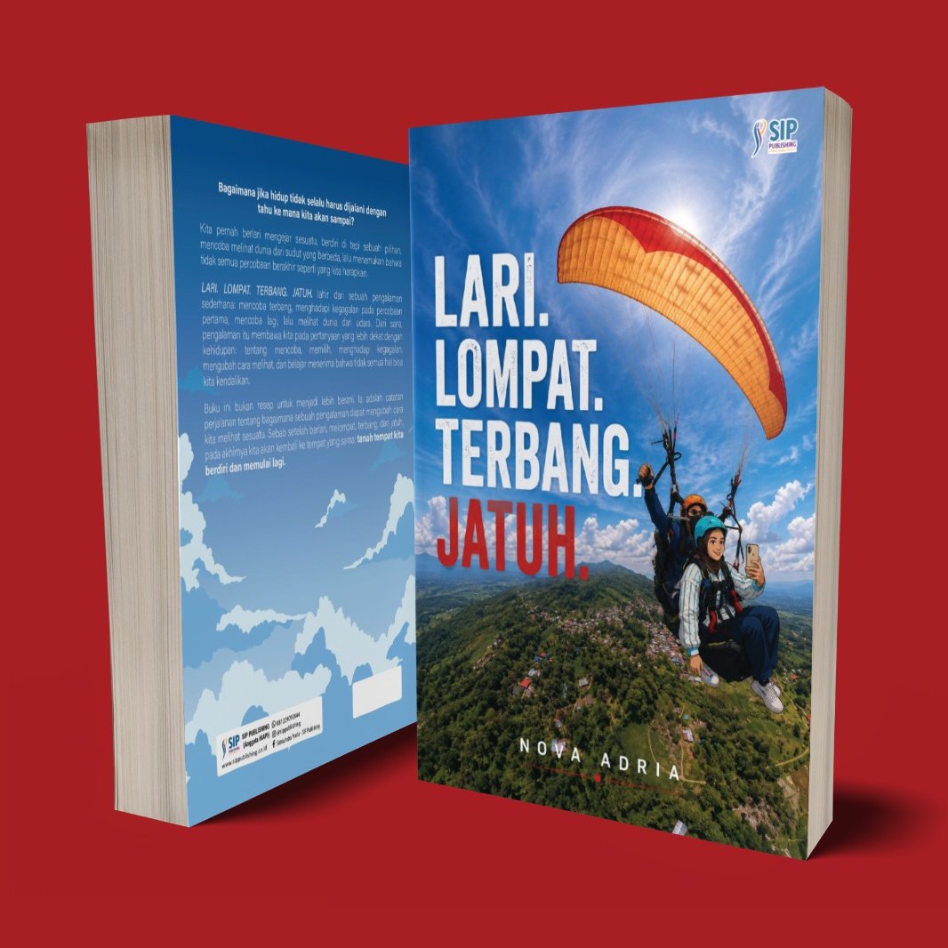 LARI. LOMPAT. TERBANG. JATUH.