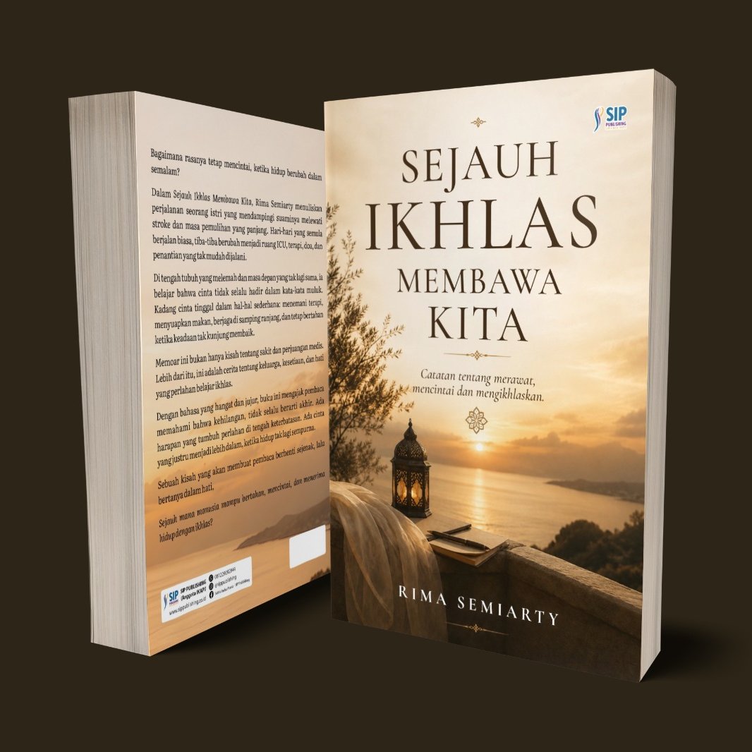 SEJAUH IKHLAS MEMBAWA KITA Catatan Tentang Merawat, Mencintai dan Mengikhlaskan.
