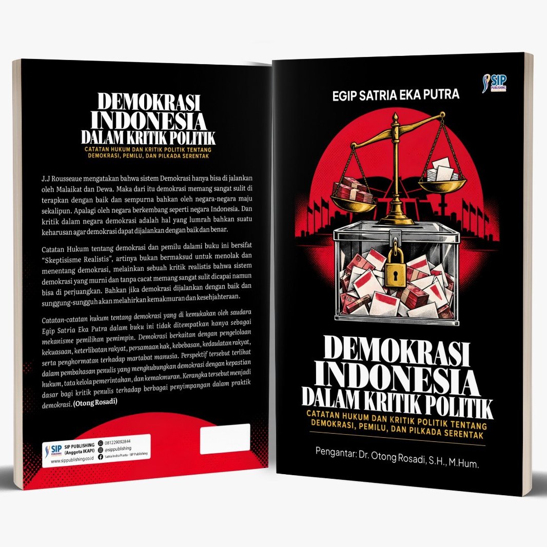 DEMOKRASI INDONESIA DALAM KRITIK POLITIK Catatan Hukum dan Kritik Politik Tentang Demokrasi, Pemilu, dan Pilkada Serentak