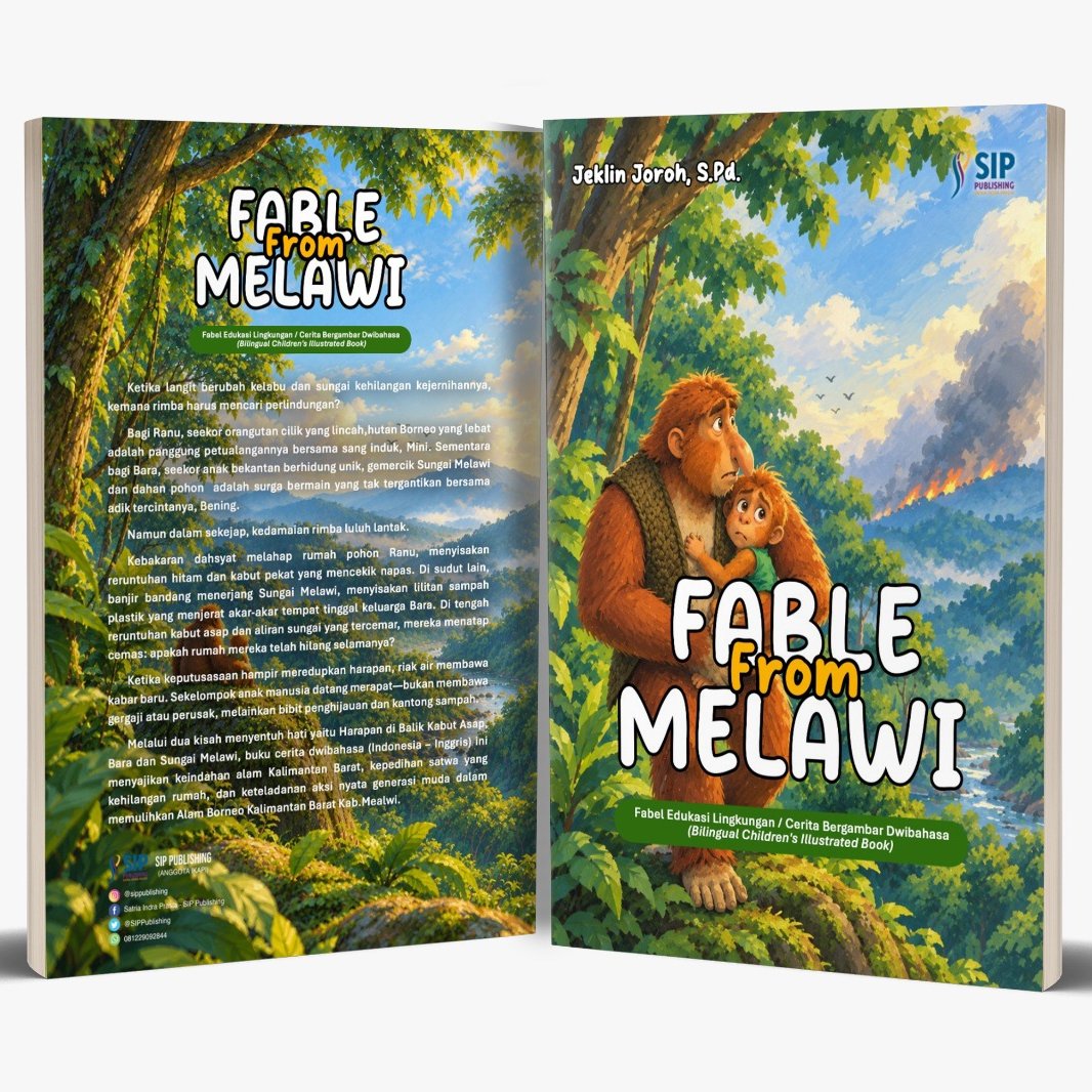 FABLE FROM MELAWI Fabel Edukasi Lingkungan / Cerita Bergambar Dwibahasa